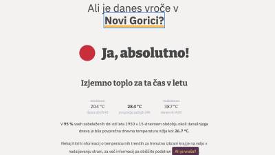 Nova interaktivna spletna stran Podnebnik (ZAJEM ZASLONA)