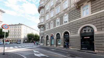 Nedaleč od križišča med današnjima ulicama Milano in Carducci je prvo slovensko knjigarno odprl Jaka Štoka (FOTODAMJ@N)