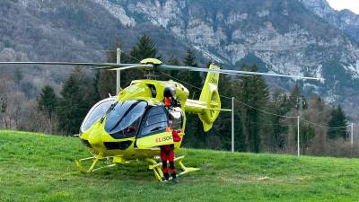 Reševalni helikopter, fotografija je simbolična (ARHIV)