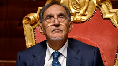 Predsednik senata Ignazio La Russa (ANSA)