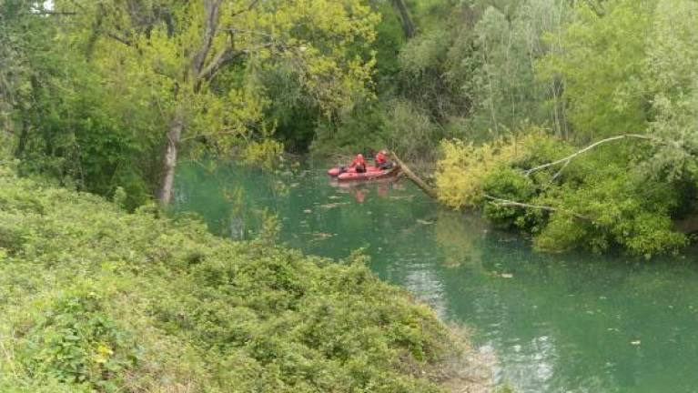 V mrtvici reke Soče našli truplo