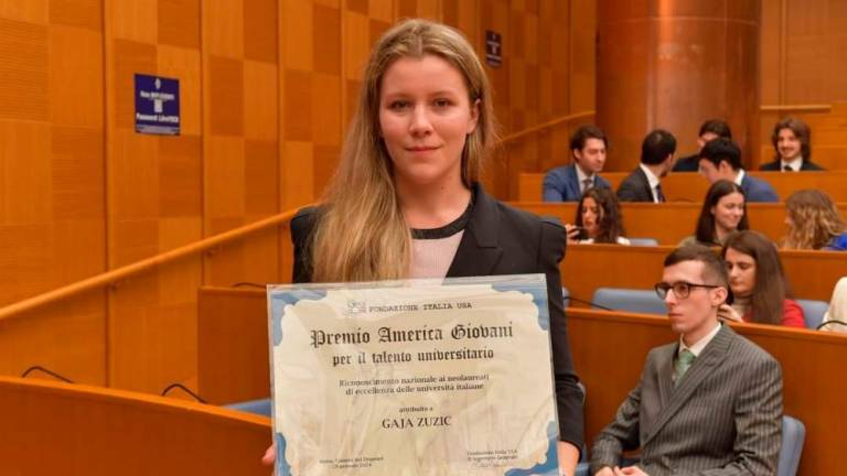 Mlada ekonomistka iz Doberdoba prejela prestižno priznanje v Rimu
