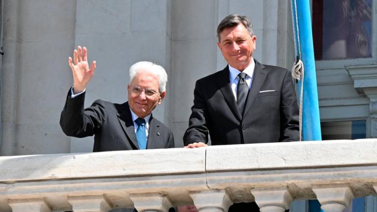 Mattarella in Pahor spet skupaj v Trstu