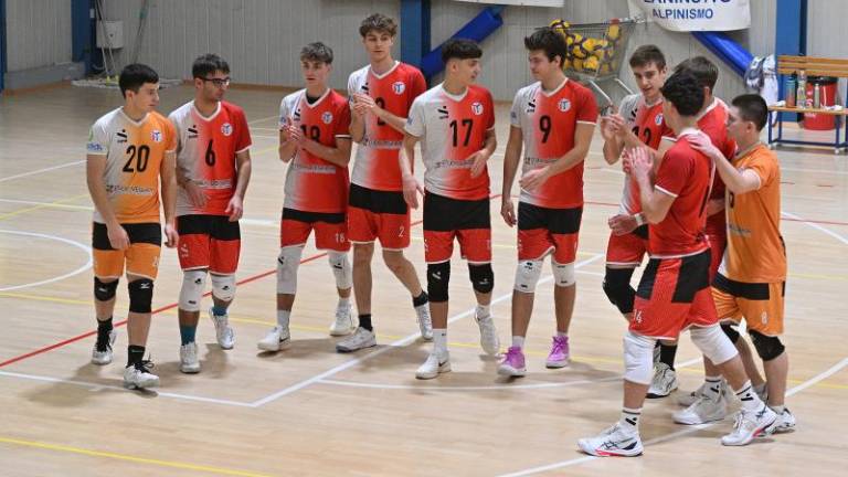 Odbojkarji SloVolleyja Studio Vegliach (FOTODAMJ@N)