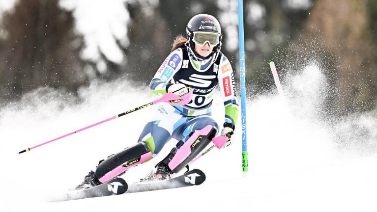 Caterina Sinigoi lani v Kranjski Gori (GIANNI PECCHIAR)