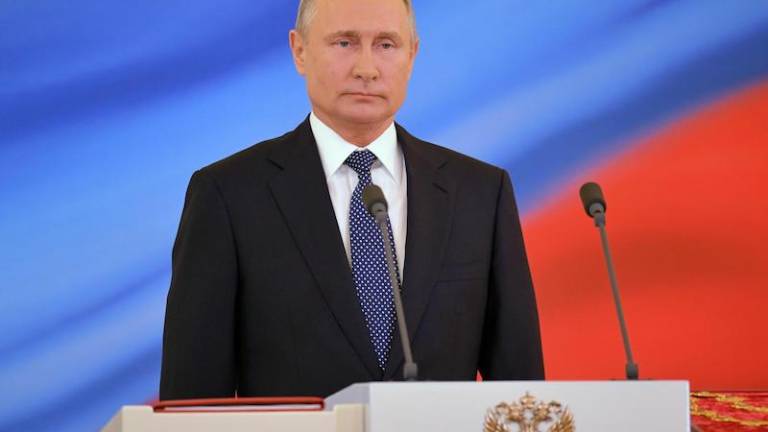 Ruski predsednik Putin prisegel