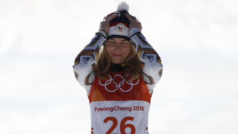 Olimpijska prvakinja med smučarkami je ... deskarka na snegu