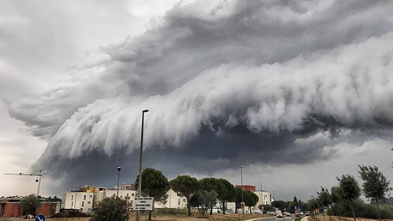 Nevihtni oblak nad Istro