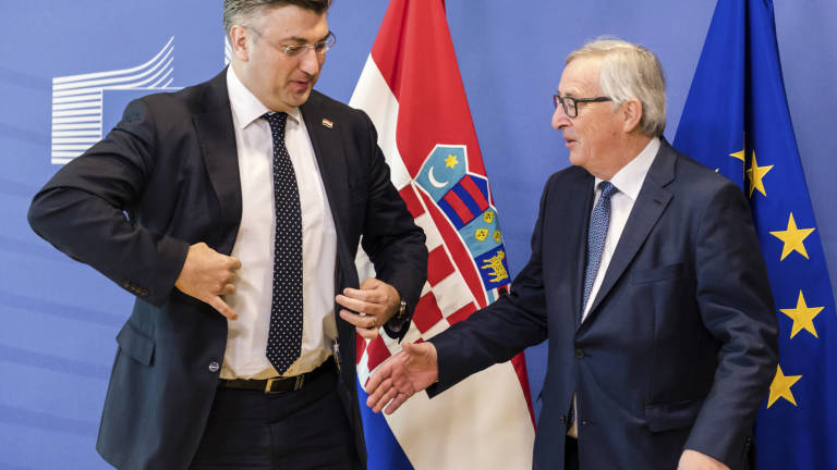 Juncker in Plenković se vsakič zaljubita ...