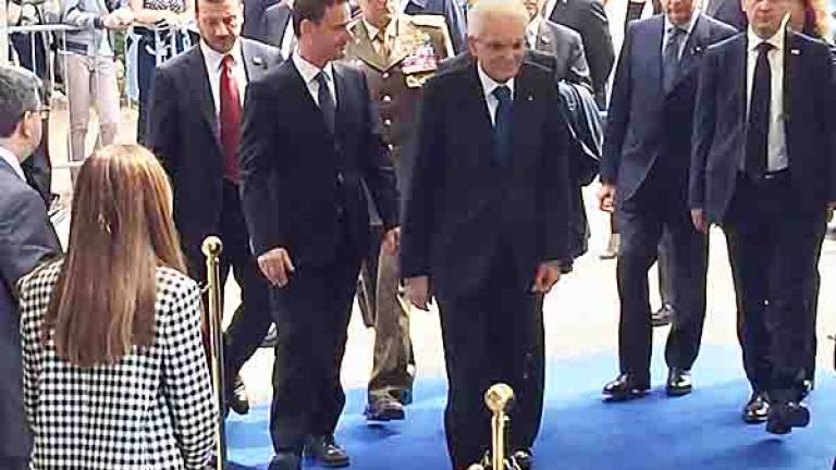 Italijanski predsednik Mattarella na Gori&scaron;kem