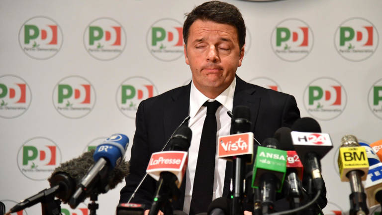 Renzi odhaja in priznava poraz