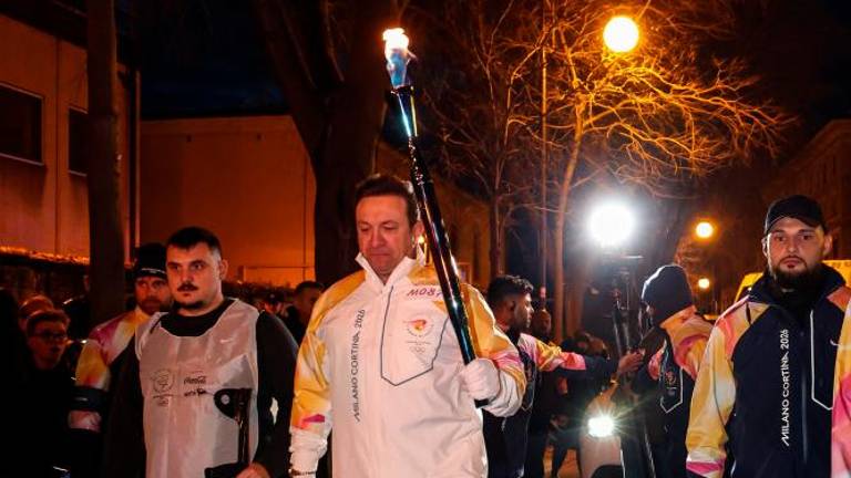 Olimpijska bakla v Trstu