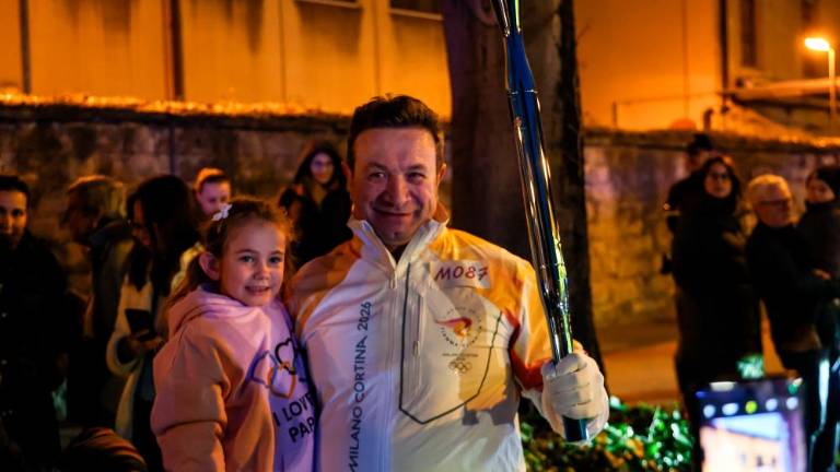 Olimpijska bakla v Trstu