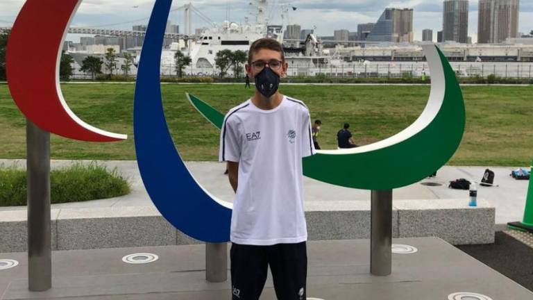 Igralec ŠK Kras Matteo Parenzan bo zastavonoša na zaprtju paralimpijskih iger