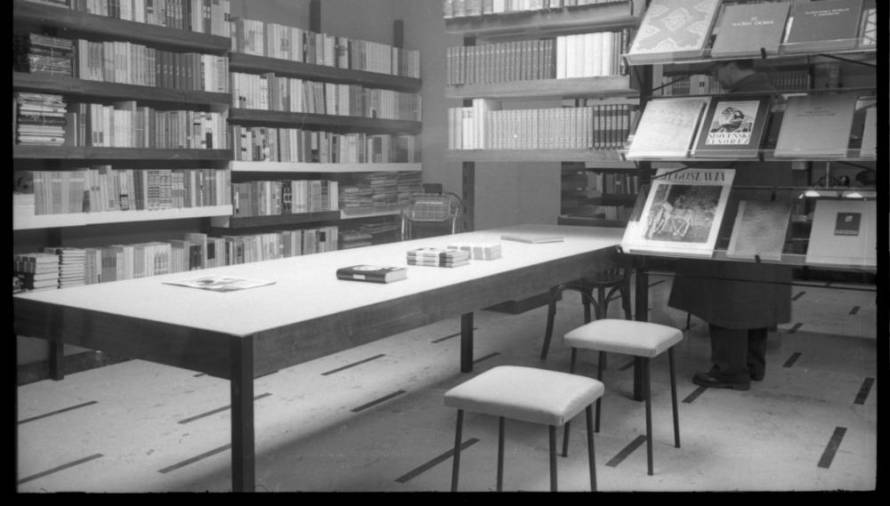 Tržaška knjigarna je odprla vrata konec leta 1955 (MARIO MAGAJNA/OZE NŠK)