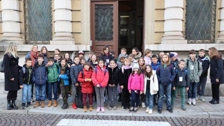 Učenci slovenskih šol na sodniji