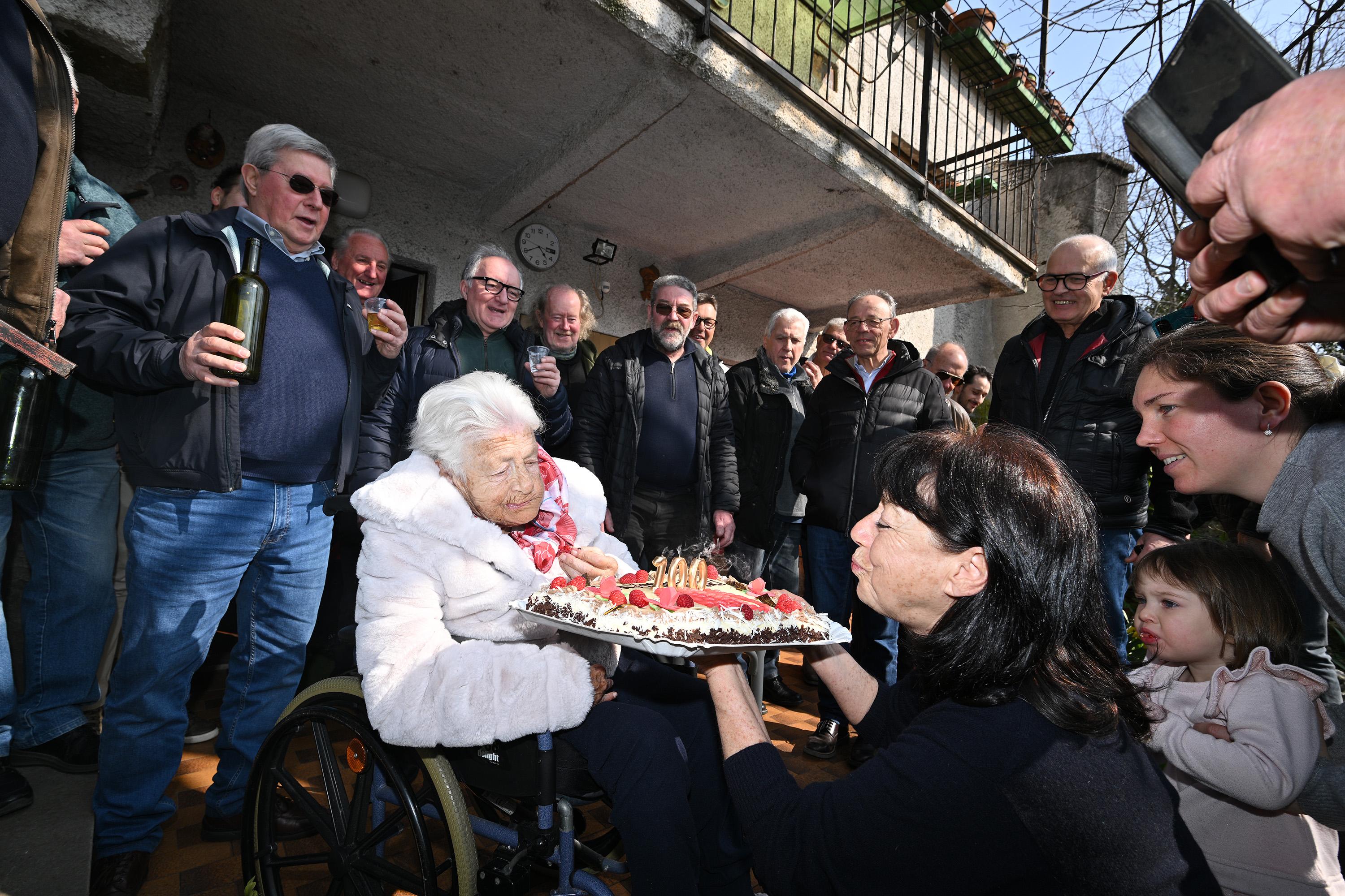 Križanka Marica Košuta Sirk praznovala 100 let