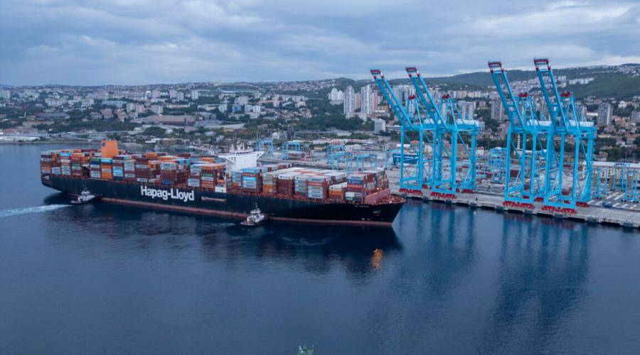 Nov kontejnerski terminal Rijeka Gateway je operativno začel delovati že v začetku septembra (ADRIAPORTS)