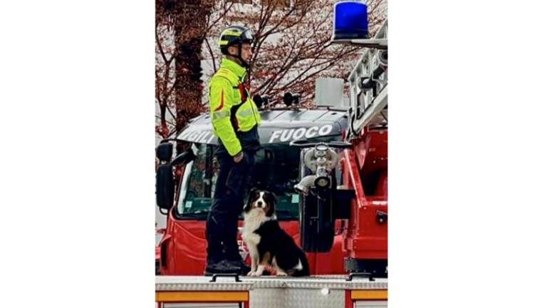 V Turčijo se odpravljata tudi Goričan Andrea Leban in psička Lamù