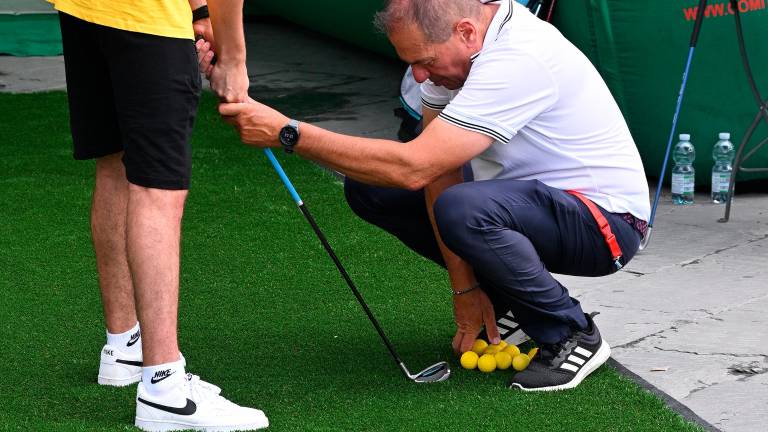 Središče Trsta postalo igrišče za golf