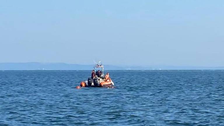 Iskalna akcija na morju pred Gradežem