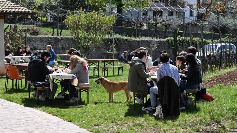 Z osmičarji o osmicah