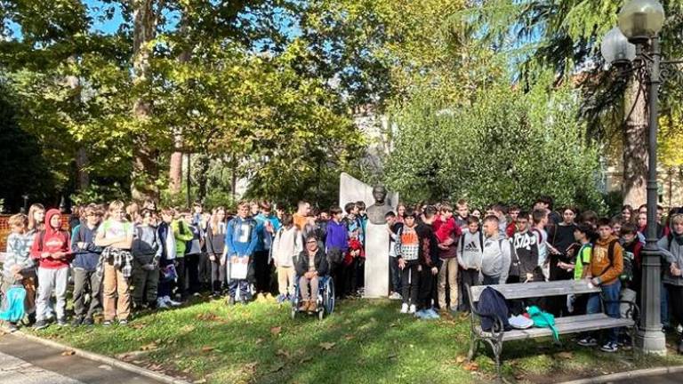 Učence je obiskala Mariza Perat