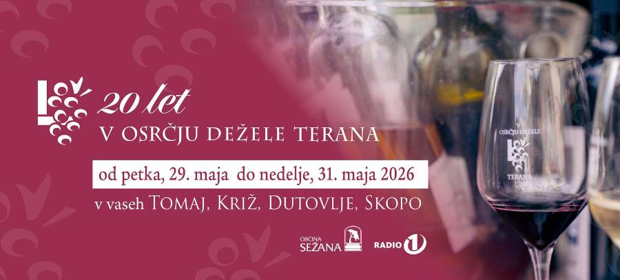 $!V osrčju dežele terana ob 20. izvedbi s tridnevnim dogajanjem