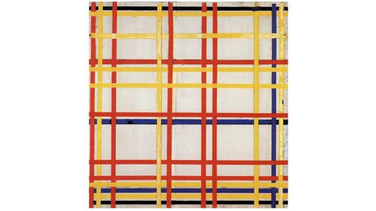 Prvi opozoril, da Mondrianova slika visi obrnjena na glavo