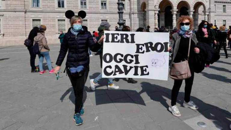 Veliki trg preplavili nasprotniki cepljenja