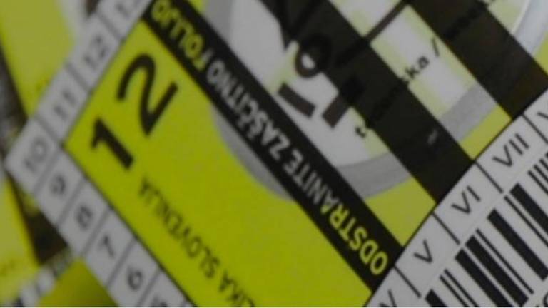 Prodaja vinjet lani večja za 6,9 milijona evrov