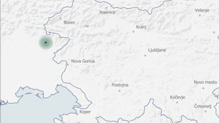 Tla so se stresla v Benečiji