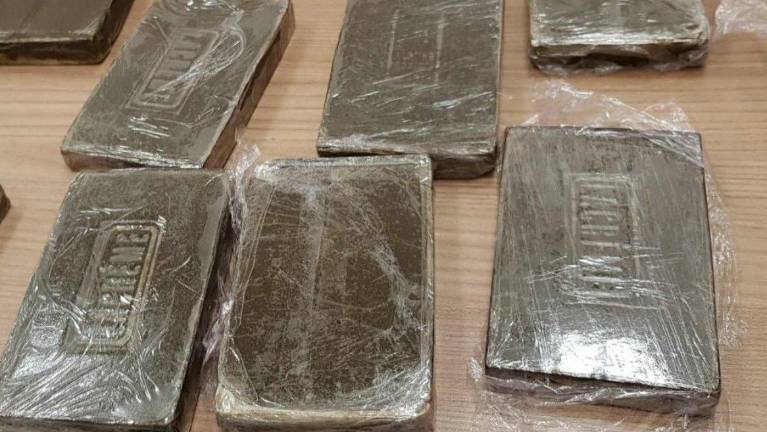 Zalotili so ju z dvema kilogramoma hašiša