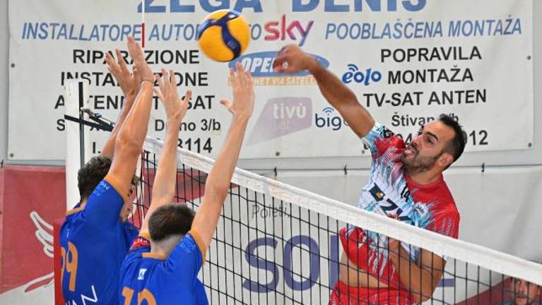 Ambiciozni SloVolley ZKB na domačem parketu začenja C-ligo