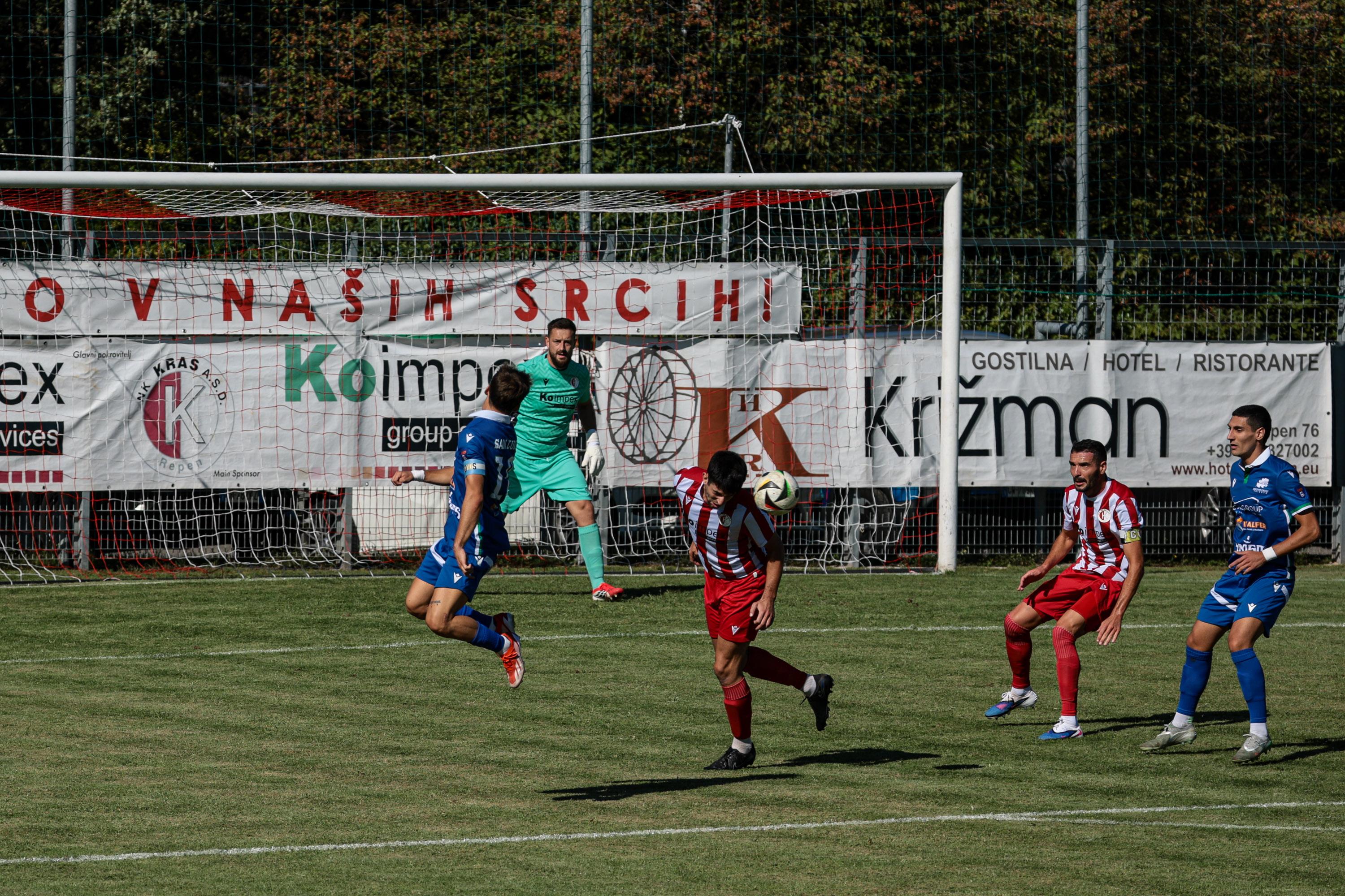 Športna sobota: Kras v gosteh, Soča v Doberdobu in Bazoviški junaki