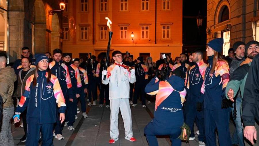 $!Matteo Parenzan je baklo ponesel po Kavani (FOTODAMJ@N)