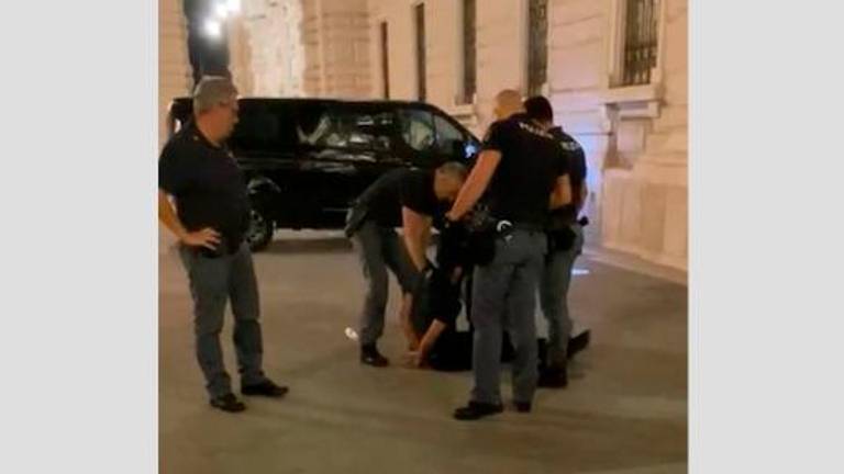 Aretacija ob koncu praznovanj za Barcolano