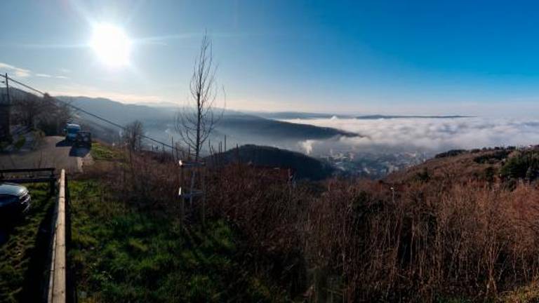 Spektakel nad Tržaškim zalivom iz zraka (foto)