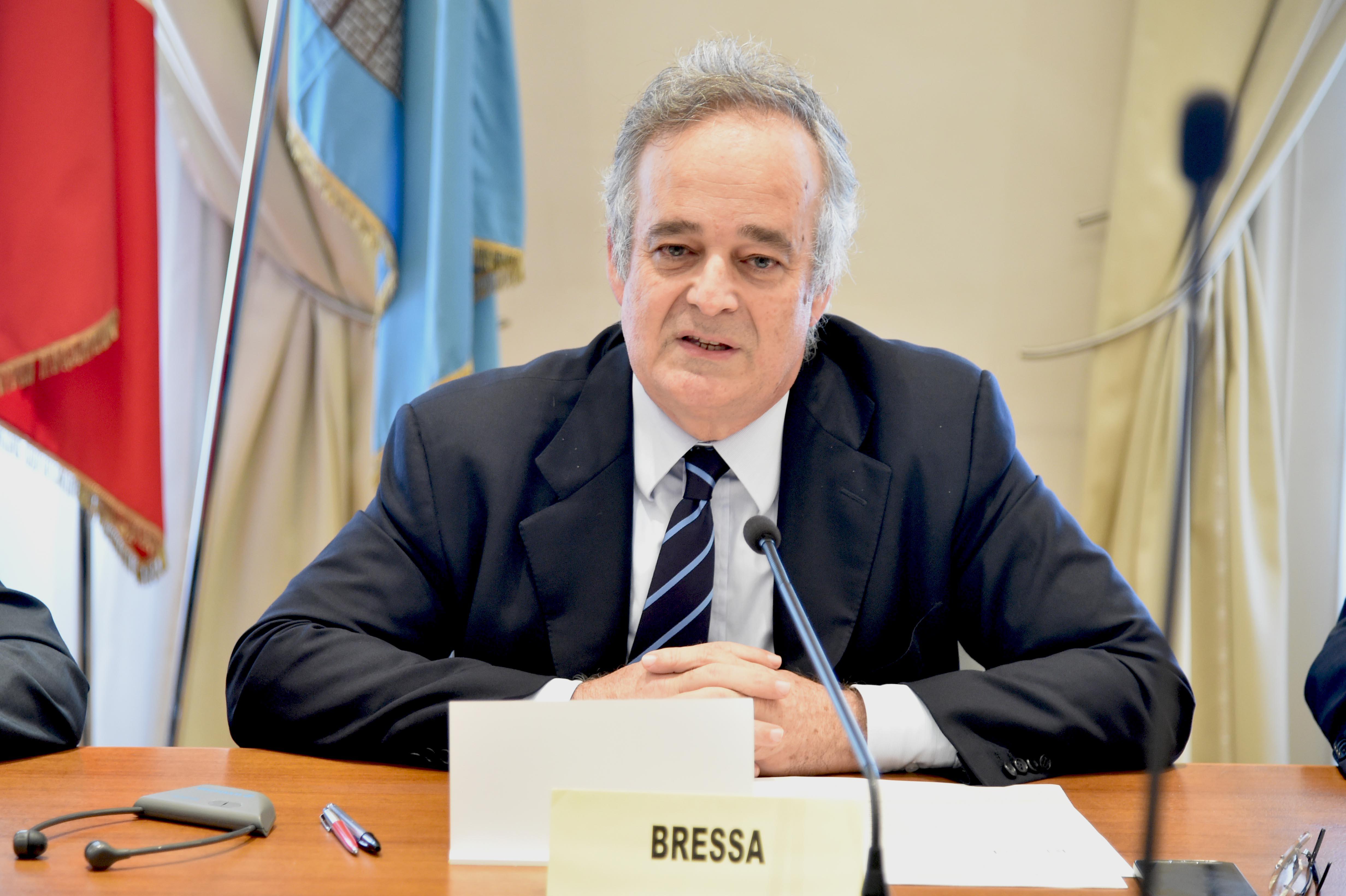 Poslovil se je Gianclaudio Bressa