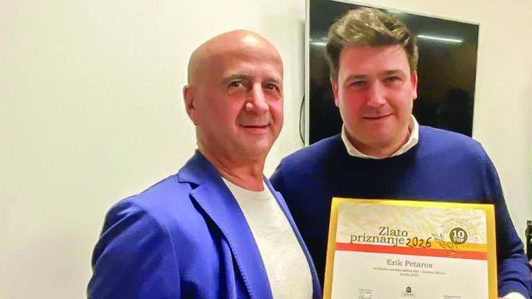 Erik Petaros med najboljšimi oljkarji v slovenski Istri