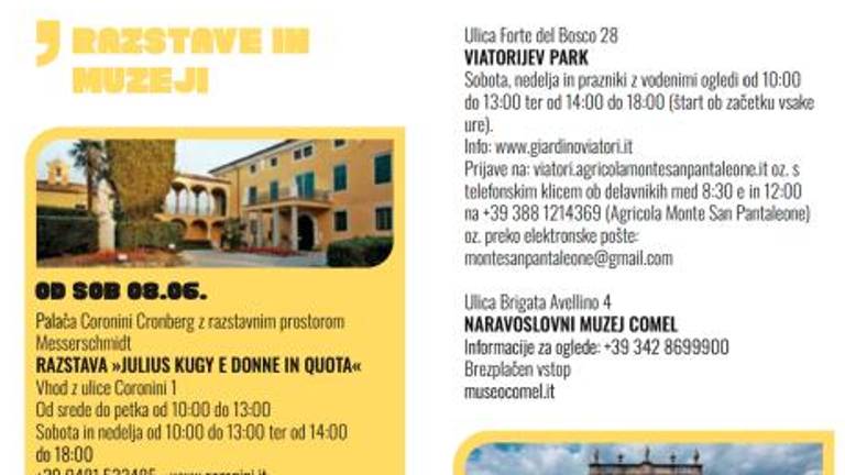 Napovednik z novo podobo in slovenščino