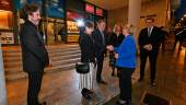 Novoizvoljena predsednica Nataša Pirc Musar na obisku v Trstu