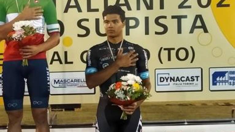 Daniel Skerl uspešen na DP na velodromu