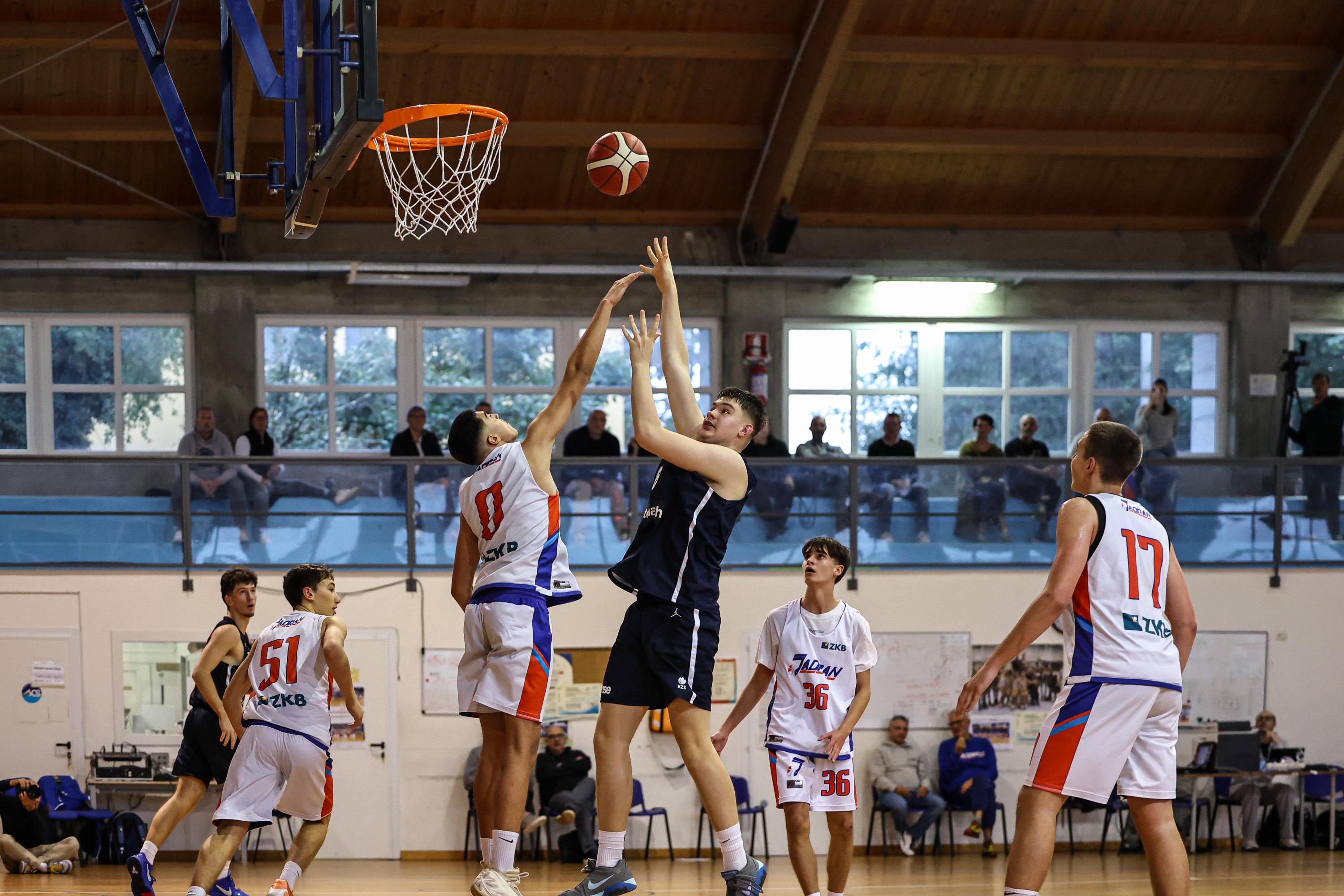 Slovenska reprezentanca U16 je bila pretrd oreh za okrepljeni Jadran