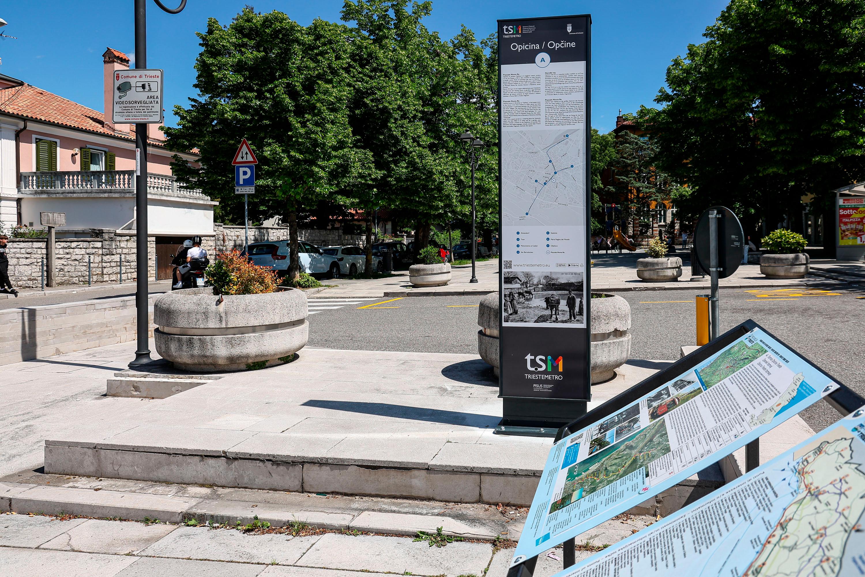 Na Opčinah končno informacije za turiste
