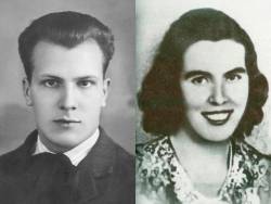 Ferdo Bidovec in Alma Vivoda