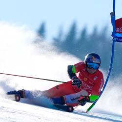 Marco Odermatt v Kranjski Gori (MARCO ODERMATT/FACEBOOK)