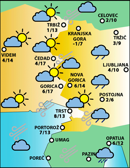 Torek, 17. marca 2026