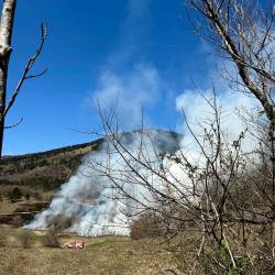 Požar v naravi, fotografija je simbolična (PGD NANOS)