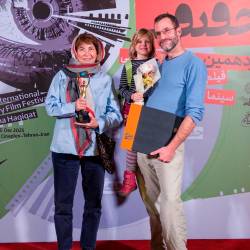 Meta in Jakob Krese, ki ima v naročju hčerko Marušo